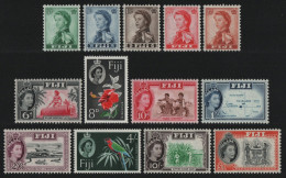 Fidschi 1959 - Mi-Nr. 141-153 ** - MNH - Queen Elizabeth II (I) - Fidji (...-1970)