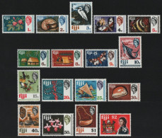 Fidschi 1969 - Mi-Nr. 232-248 ** - MNH - Freimarken / Definitives (II) - Fiji (...-1970)