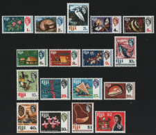 Fidschi 1969 - Mi-Nr. 232-248 ** - MNH - Freimarken / Definitives (I) - Fiji (...-1970)