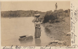 Laundrywoman - Carte Photo - Philippines