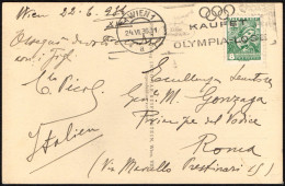 OLYMPIC GAMES 1936 - AUSTRIA WIEN 1 A 1936 - BUY OLYMPIC TICKETS - MAILED POSTCARD - M - Verano 1936: Berlin