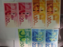 ISRAEL UNCIRCULATED Banknotes - Israele