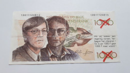 BELGIQUE MINISTRES SPECIMEN 1000 FRANCS 24/11/91 - Fiktive & Specimen