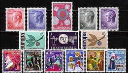 Luxembourg ,Luxemburg 1965 ,KOMPLETT,  Mi 709-722   ,  Complete Year , NEUF**. POSTFRISCH - Volledige Jaargang