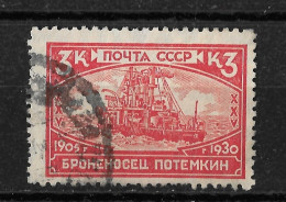 Soviet Russia 1930 3K, Battleship Potemkin. Mi 394 / Sc 438 - Gebruikt