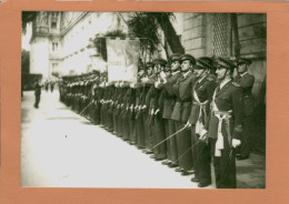 **  RIPRODUZIONE - MUSSOLINI Caserta 1-1935 12° Corso Della Regia Accademia Aeronautica - Famous People