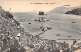 GRECE - Corfou - Ile D'ulysse - Animé - Carte Postale Ancienne - Greece