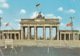 CARTOLINA  BERLIN,GERMANIA-BRANDENBURGER TOR-NON VIAGGIATA - Brandenburger Tor