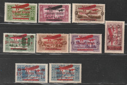 GRAND LIBAN - Poste Aérienne - N°29/37 (sauf N°35A Et 36A) **/* (1928-30) - Airmail