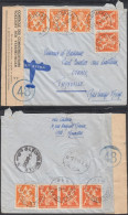 Congo Belge 1945 - Lettre Par Avion D' Uccle à Destination Thysville-Congo Belge. Censurée .............. (EB) AR-01505 - Usati