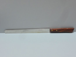 -ANCIEN COUTEAU à JAMBON THIERS FRANCE DUROL INOX Collection   E - Knives
