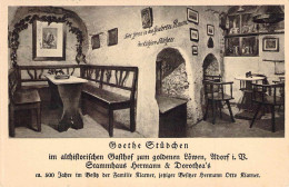 Adorf (Vogtland) - Goethestübchen Gel.1931 - Auerbach (Vogtland)