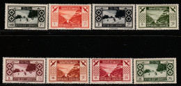 GRAND LIBAN - Poste Aérienne - N°49/56 **/* (1936) Tourisme - Luftpost