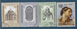 Vatican  - Y&T N° 566 à 568 + MI 569 (o). - Used Stamps