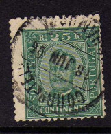 Portugal - 1892 - D Carlos Ier - 25 R. Oblitere - Used Stamps
