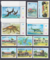 1974 Barbuda 190-198,200-201 Marine Fauna / Landscape 13,50 € - Marine Web-footed Birds