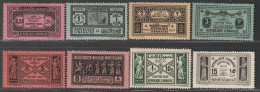 GRAND LIBAN - Timbres-Taxe - N°29/36 **/* (1931-40) - Timbres-taxe