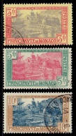 MONACO - SERIE N°101/103 OB TB - Gebraucht