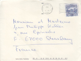 Lettre Compostée Obl. Fort Myers Le 6 Jan 1998 Sur 2238 Pour La France - Storia Postale
