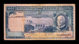 Angola 1000 Escudos 1970 Pick 98 Bc/Mbc F/Vf - Angola