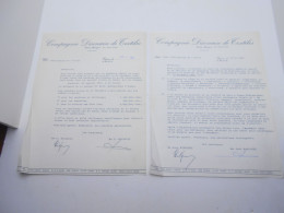 Anciens Documents Faillite Compagnie Disonaise De Textiles  Dison Verviers 1966 67 - 1950 - ...