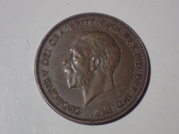 GRANDE BRETAGNE - ONE PENNY 1934 - George V - 2e Effigie, Petite Tête - Bronze - KM 838 - D. 1 Penny