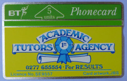 UK - Great Britain - Landis & Gyr - BTP015 - Academic Tutors Agency - 128E - Mint - BT Promozionali