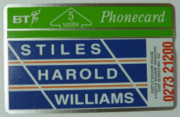 UK - Great Britain - Landis & Gyr - BTP022 - Stiles Harold Williams - Brighton - 130K - Mint - BT Werbezwecke