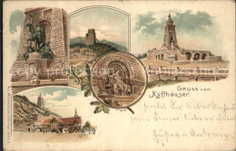 42468718 Kyffhaeuser Kaiser Wilhelm Denkmal Barbarossa Reiterstandbild Kyffhaeus - Bad Frankenhausen
