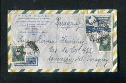 "BRASILIEN" 1958, Lupo-Brief Nach Paraguay (5183) - Lettres & Documents