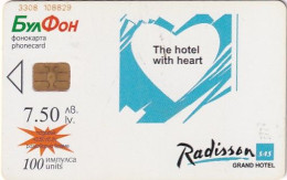 BULGARIA - Radisson SAS Grand Hotel, Tirage 24000, 03/01, Used - Bulgaria