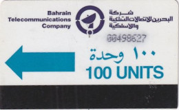 BAHRAIN(Autelca) - Blue Arrow, First Issue 100 Units(with I), Used - Myanmar (Burma)