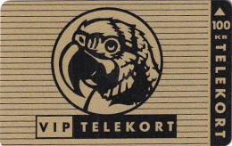 DENMARK - Parrot, VIP Telecard, Tirage 2500, 08/95, Used - Denmark