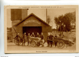 Seiches  Pompiers  Maine Et Loire Tanneries Angevines - Seiches Sur Le Loir