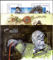 Argentina 1999 The New Millennium Souvenir Sheet Set Unmounted Mint. - Nuovi