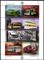 Argentina 1997 Centenary Of First Electric Tramway In Buenos Aires Sheetlet Unmounted Mint. - Nuevos