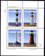 Argentina 1997 Lighthouses Sheetlet Unmounted Mint. - Nuevos