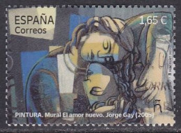 2023-ED. 5655 - Pintura. Mural El Amor Nuevo. Jorge Gay (2005) - USADO - Used Stamps