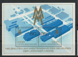 DDR Y/T Blok 98 ** MNH - 1981-1990