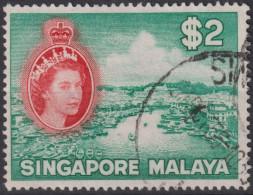 1955  Singapur - Malaya (...-1959) ° Mi:SG 41, Sn:SG 41, Yt:SG 41, Sg:SG 51, Singapore River - Singapur (...-1959)