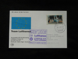 Lettre Premier Vol First Flight Cover Dortmund Berlin Lufthansa / Cimber Air 1997 - First Flight Covers