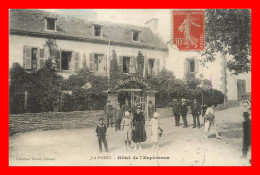 La Foret Fouesnant , Hotel De L'espérance   (scan Recto Et Verso) - La Forêt-Fouesnant