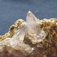 #Z39 – Schöne RAUCHQUARZ 'Tessiner Habitus' Mit Mica Muskowit Kristalle (Val Bedretto, Tessin, Schweiz) - Minerales