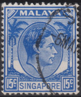 1950 Singapur - Malaya ° Mi:SG 11C, Sn:SG 11a, Yt:SG 11(B), King George VI - Singapore (...-1959)