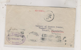 INDIA, MADRAS 1939 Nice Airmail  Cover To Yugoslavia - 1936-47 Roi Georges VI