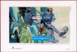 Argentina 1994 ** S.S 107 World Soccer Championship In The United States - Blocks & Kleinbögen