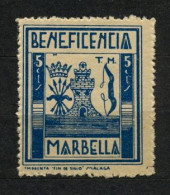 EMISIONES LOCALES , MÁLAGA - MARBELLA , FES 3 (*) , BENEFICENCIA - Vignettes De La Guerre Civile