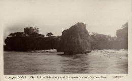 Curacao, D.W.I., Fort Bekenburg, Grenadiershelm (1920s) Capriles No 8 RPPC - Curaçao