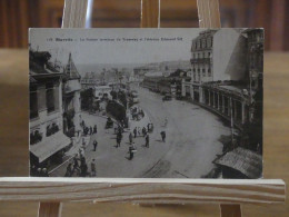 CARTE POSTALE BIARRITZ ET LE TRAMWAY. - Tramways