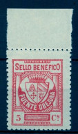 EMISIONES LOCALES , CÓRDOBA - FUENTEOVEJUNA , FES. 1 (*) , SELLO BENÉFICO - Spanish Civil War Labels